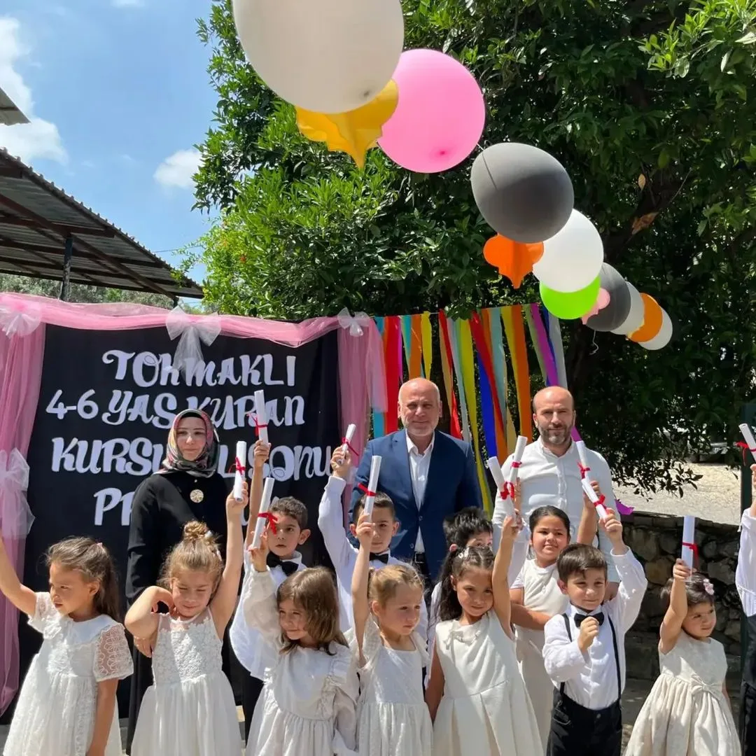 Tokmaklı 4-6 Yaş Kur’an Kursu’nda Yıl Sonu Coşkusu
