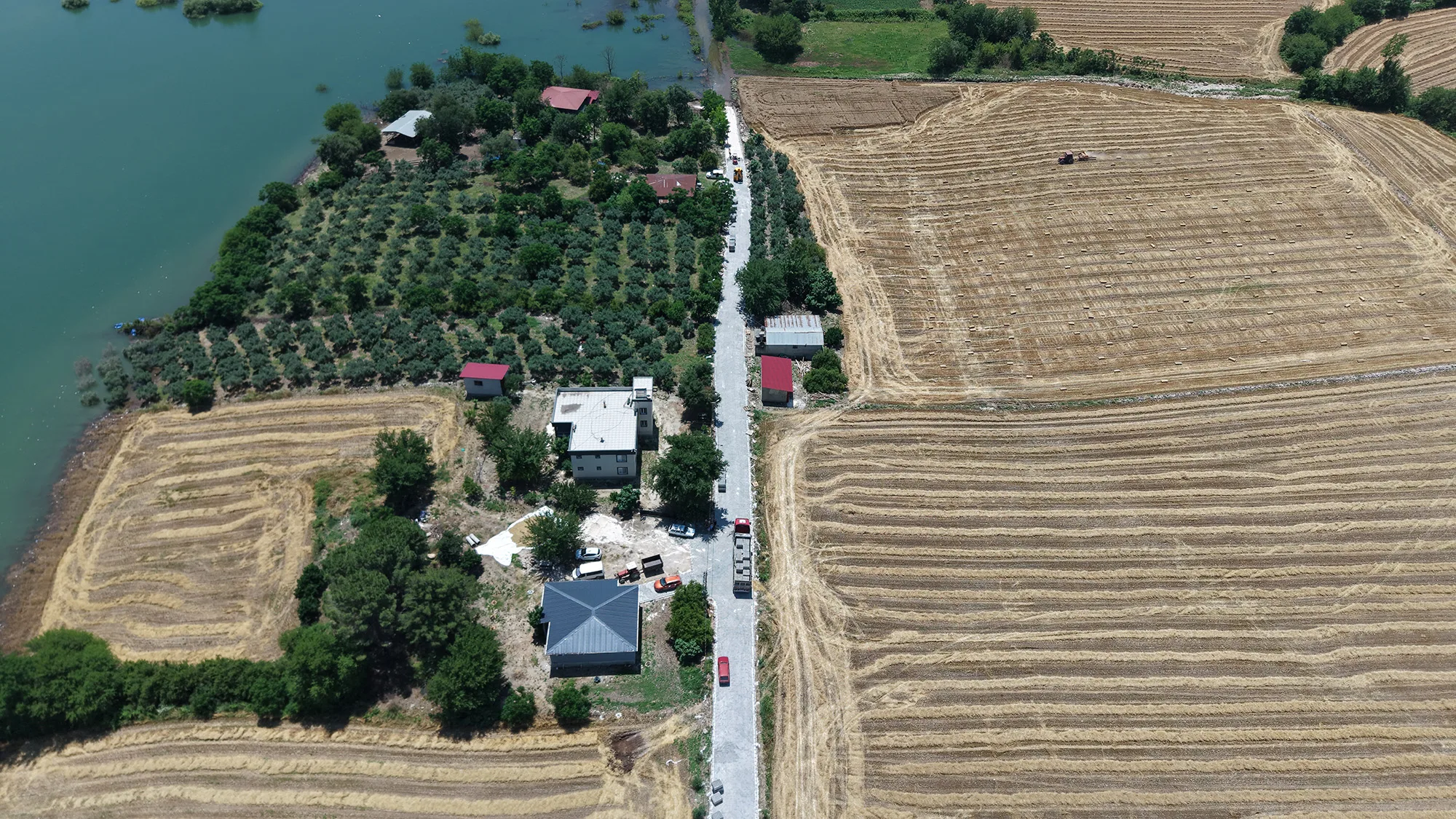 Andırın’da Tarlaya Yıldırım Düştü: 1 Yaralı