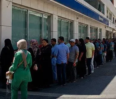 Kahramanmaraş’ta para kuyruğu!