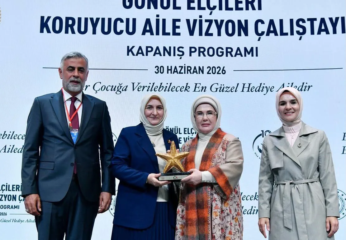 Emine Erdoğan’dan Kahramanmaraş’a ödül!