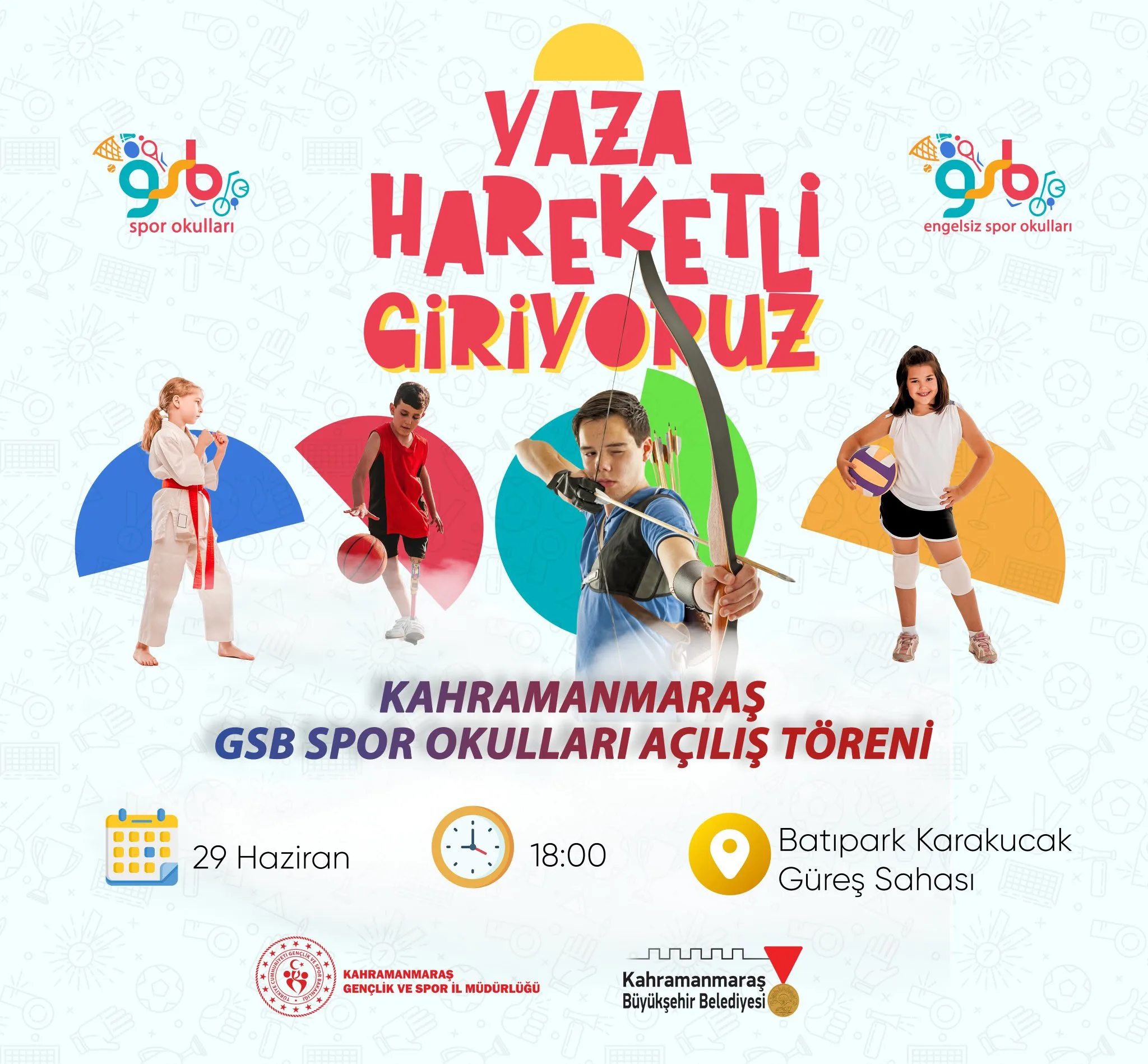 Kahramanmaraş’ta Spor Şöleni Başlıyor: GSB Spor Okulları Kapılarını Açıyor!