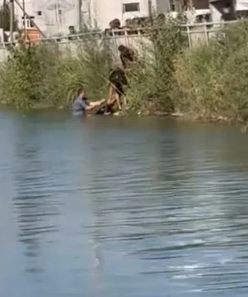 Kanala giren genç canından oldu!